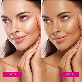 Jergens Natural Glow Self Tanner Face Moisturizer, Fair to Medium Skin Tone, SPF 20 Sunless Tanning, Daily Facial Sunscreen, Oil Free, Broad Spectrum 