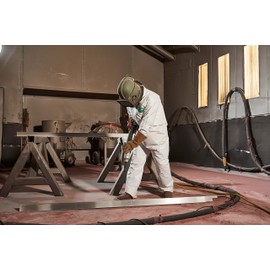 Lakeland MicroMax Coverall for Protection from Dirt, Grease and Grime, Zipper Closure, Open Wrist and Ankle Cuffs, White, X-Large (1 Pack)