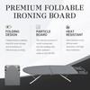 2023 Reinforced Tabletop Ironing Board,Portable Iron Board with Iron Rest,