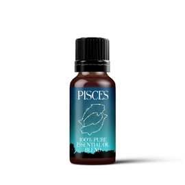 Mystix London | Pisces Pure & Natural Essential Oil Blend 10ml - for Diffusers, Aromatherapy & Massage Blends | Perfect as a Gift | Vegan, GMO Free