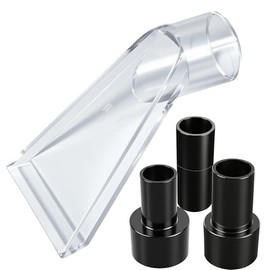 Universal Fit All Shop Vac Extractor Attachment Kit Wet/Dry Vacuums with 2-1/2", 1-7/8", 1-1/4" Adapters for Carpet Cleaning, Upholstery & Auto Detailing (Small)