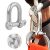 DShape Shackle Stainless Steel DRing Shackle for Outdoor Chains Wirerope