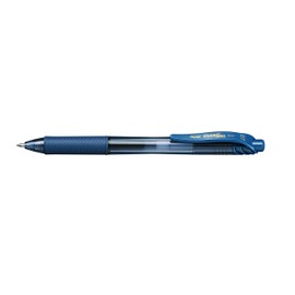 Pentel Energel X BL107 Retractable Gel Rollerball Pen Medium Point 0.7mm Black, Red, Blue and Midnight Blue (Pack of 4)