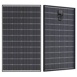 Xilanseek Bifacial 200 Watt Solar Panel, N-Type 16BB 200W Solar Panels Monocrystalline 25% High Efficiency Solar Module for Boat, Home, RV Battery and Off-Grid Applications