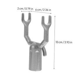 Gatuida 6Pcs Aluminium Alloy Tree Branch Support Kit for Propping Fruited Trees Durable and Reusable Branch Crutch for Stabilizing Leaning Tree Branches Gardens and Orchards