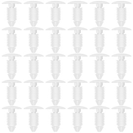 Queekay 50 Pcs Honeycomb Pins for Laser Cutting 7.5-8 mm Laser Honeycomb Bed Hold Down Pin Honeycomb Machine Fixing Needle Honeycomb Working Table Laser Cutter and Engraver Machine Accessories(White)