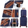 Eeeza Luggage Sets 3 Piece, Suitcases with Wheels, ABS Hard