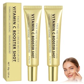 2PCS Sérum potenciador de vitamina C, iluminador, tónico hidratante para un brillo radiante, mejora el tono y la suavidad de la piel, Contiene esencia iluminadora e ingredientes antiarrugas