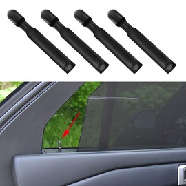 deemars 2 x Car Door Lock Button, Front or Rear Car Door Lock Cover, FODZ-5421850-A Decorative Cover for Car, Car Accessories Door Pull Cover Compatible with Ford Raptor Explorer (2)