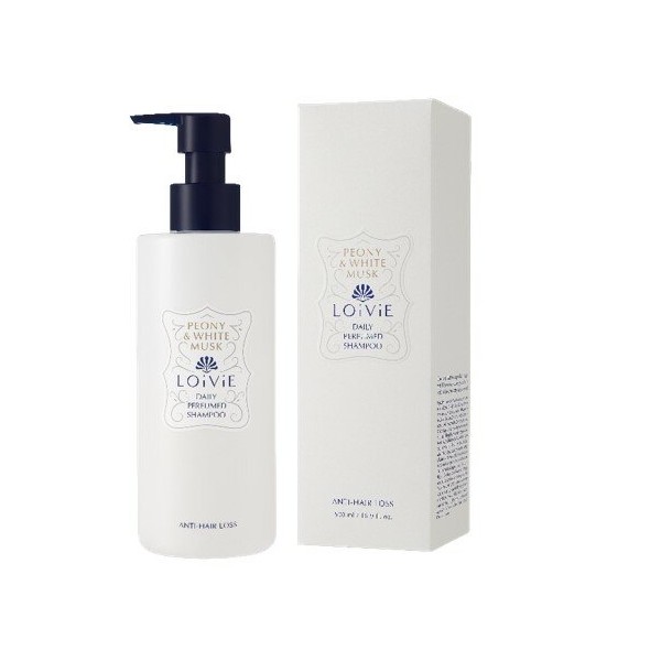 LOiViE Daily Perfumed Shampoo 500mL 2 Options To Choose (Peony / Bergamot) - BERGAMOT & WHITE ROSE