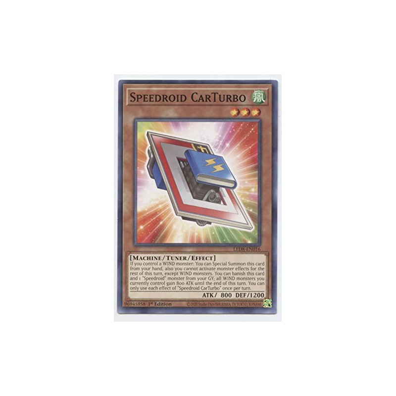 Speedroid CarTurbo - LED8-EN016 - Common - 1st Edition