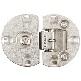 Sugatsune SDH-001/NI Zinc Alloy Adjustable Type Drop Lid Hinge, Nickel Finish, 38mm Height