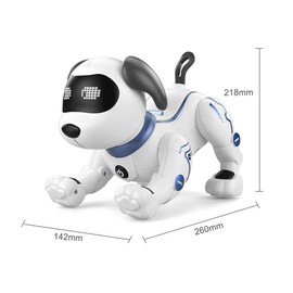LSFYYDS LE Neng Toys K16A Electronic Pets Robot Dog Stunt Dog Voice Command Programable Touch-Sense Music Song Toy para niños Cumpleaños Regalo de Navidad