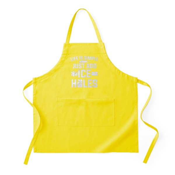 CafePress Ice Fisher Just Add Ice Holes Ice Fishing Kitchen