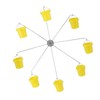 Ferris Wheel Bird Feeder Dynamic Design Endless Fun Outdoor Hanging