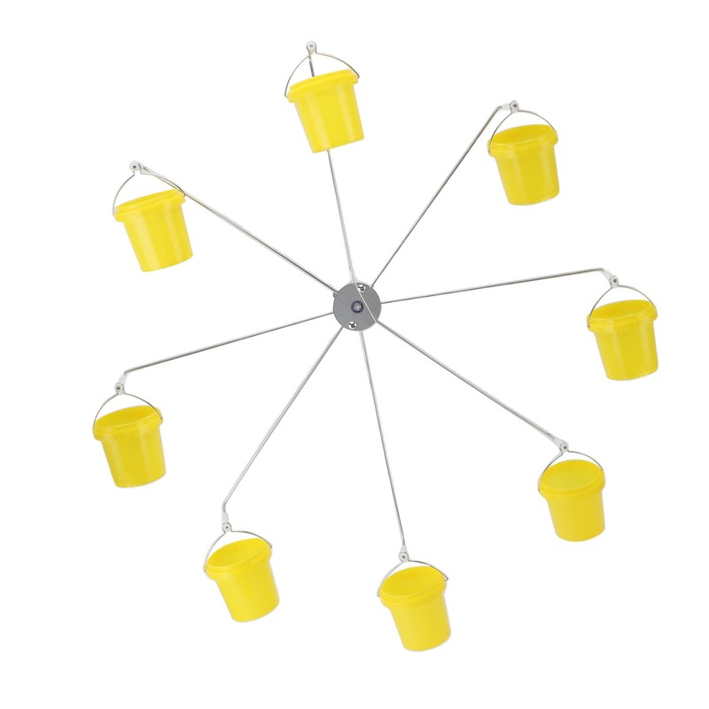 Ferris Wheel Bird Feeder Dynamic Design Endless Fun Outdoor Hanging