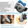 Electric Circular Saw Power Electric Tool Handheld Wood Cutting Tool