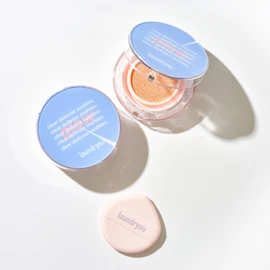 Laundryou Korean Cosmetics Cushion Foundation, Clear, Defense Cushion, Glow, Selectable Laundryou Korean Cosmetics, Laundry You, Skin Care, Cosmetics (#21, Uuni Beige, Regular)