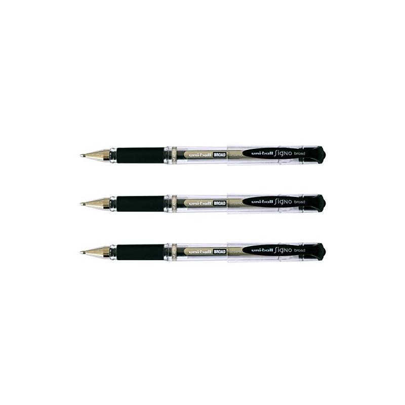 uni-ball Signo Broad UM153C Gel Ink Rollerball Pen 1mm Wide