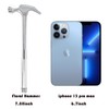 Small Hammer 6 in 1 Metal Hammer & Screwdriver, Multitool