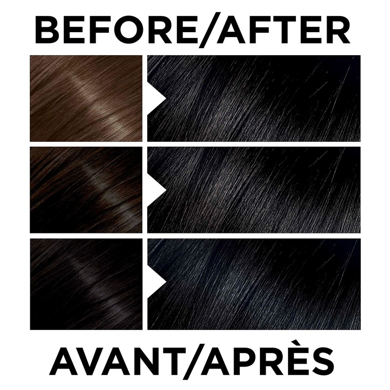 L'Oreal Paris Superior Preference Permanent Hair Color, 2 Natural Black,