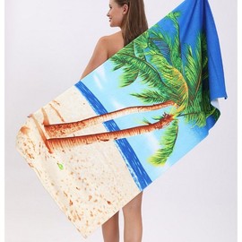Large Water Play Body Beach Towel for Water Parks and Swimming Shower Dolphin 10ea