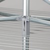 Household Essentials 17130-1 Rotary Outdoor Umbrella Drying Rack | Aluminum