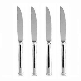 Bistro Solid Handle Steak Knife Set (Set of 4)