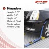 Rigid Hitch E-Chock Wheel Chocks w/ 5-Foot Metal Mounting Tracks,