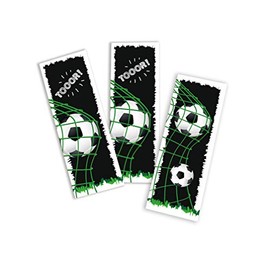 Pack of 12 Bookmarks Football Party Bag Guest Gift for Birthday Children's Birthday Girls Boys