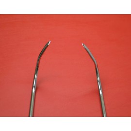 Dentmagictools.com RH-10 5/16" Diam, 24" Length, 3-3/4" Toe, Shaved Pointed Tip, 90 Degree Bend, Ro