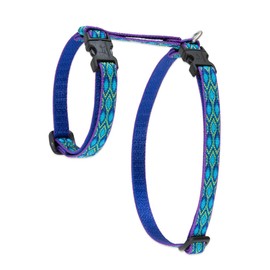 LupinePet Originals 1/2" Rain Song 12-20" H-style Harness for Small Pets