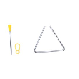 Kisangel Triangle Bell for Early Education Musical Instrument for Safe Percussion Teaching Tool for Kindergarten Music Activities Stimulate Sound and Rhythm Skills