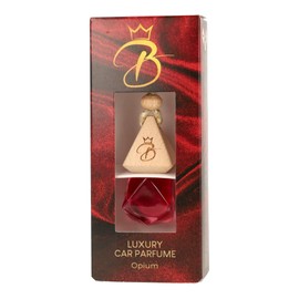 b_king_luxury b_king_luxury Diamant Holzkappe Frauen 7ml - Autoparfm - Autolufterfrischer - Autoduft (Opium)