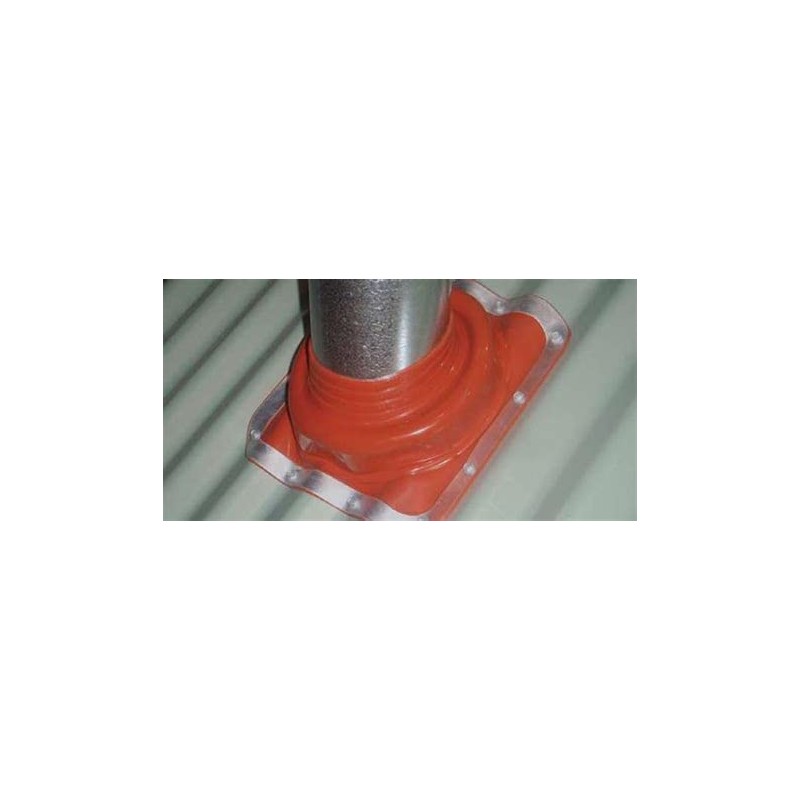 #4 (3" - 7") DEKTITE RED Square Base High Temp