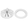 Swimming Pool Main Drain PVC White Round Hot Spring Pool