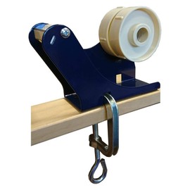 VEPATIM Desk Dispenser with Double Core and Screw Clamp for 12 15 25 38 50 mm Tapes