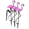 Solar Flamingo Garden Lights for Outdoor Pathway Decor – Waterproof