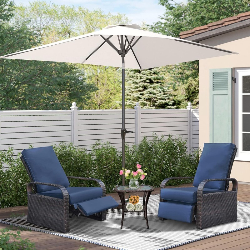 ATR ART TO REAL Outdoor Side Table, Indoor Outdoor Tempered