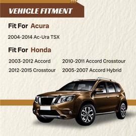 Chassora K90456 K90457 2PCS Front Stabilizer Sway Bar End Link for Acura 2004 2005 2006 2007 2008-2014 Acura TSX, for Honda 05-07 Accord Hybrid, 03-2012 Accord, 10-11 Accord Crosstour, 12-15 Crosstour