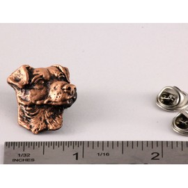 Handcrafted Copper Plated Jack Russel Terrier Dog Head Magnet for Personalizing Home Office School Classroom Refrigerator Whiteboard Locker - Made in USA - SKU DC106MAG