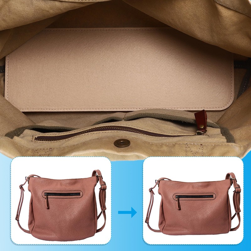 PATIKIL Felt Base Shaper 10x5 Inch, 2 Pcs Bag Bottom