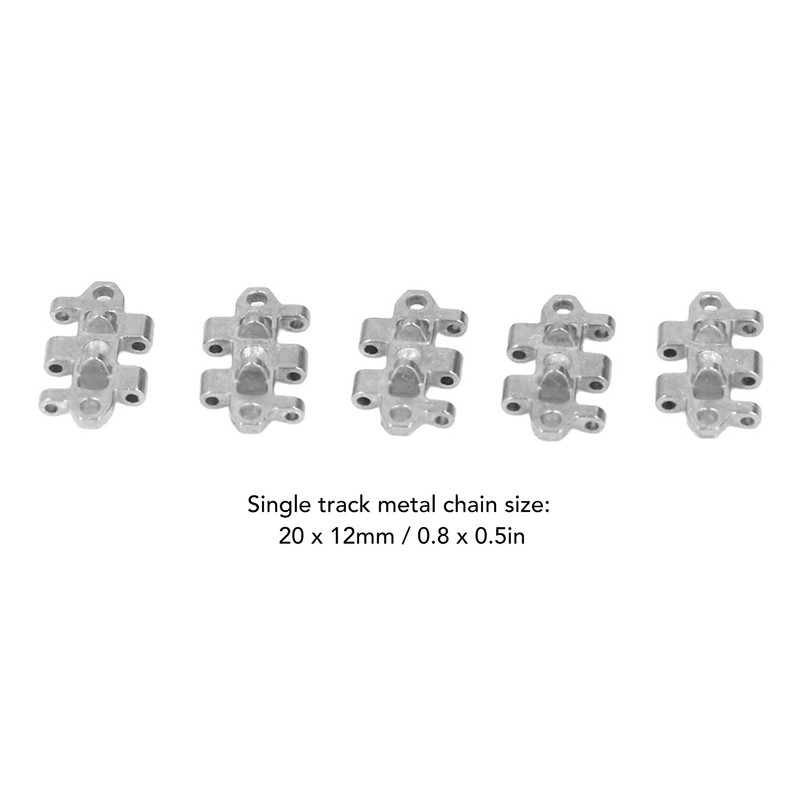 Model Tank Track Parts Full Scale Plastic Aluminum Alloy Chain