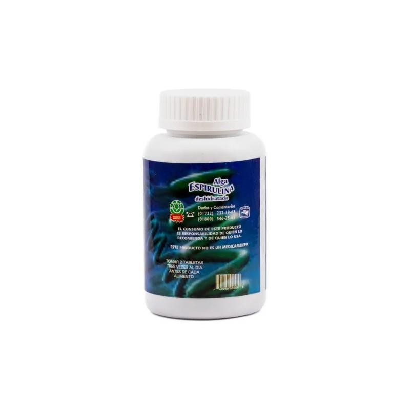 Alga Espirulina Suplemento Para Bajar De Peso Y Adelgazar Sin