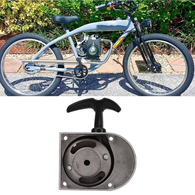 Pull Recoil Starter Aluminum Low Noise Efficient for 49cc to