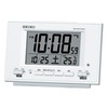 Seiko SQ778W Alarm Clock, Automatic Lighting, Radio Control, Digital Calendar,