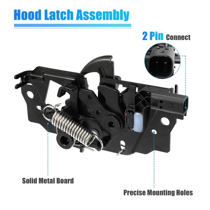X AUTOHAUX Car Engine Hood Latch Lock for Ford Escape