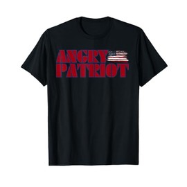 Angry Patriot American Patriot American Flag US Patriot T-Shirt