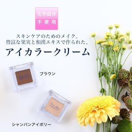 Organic Eye Color Cream Brown Cosmetics Skin Care Blue Claire