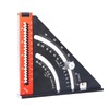 Woodworking Triangle Ruler Folding Square Ruler Aluminum Alloy Carpenter Tool